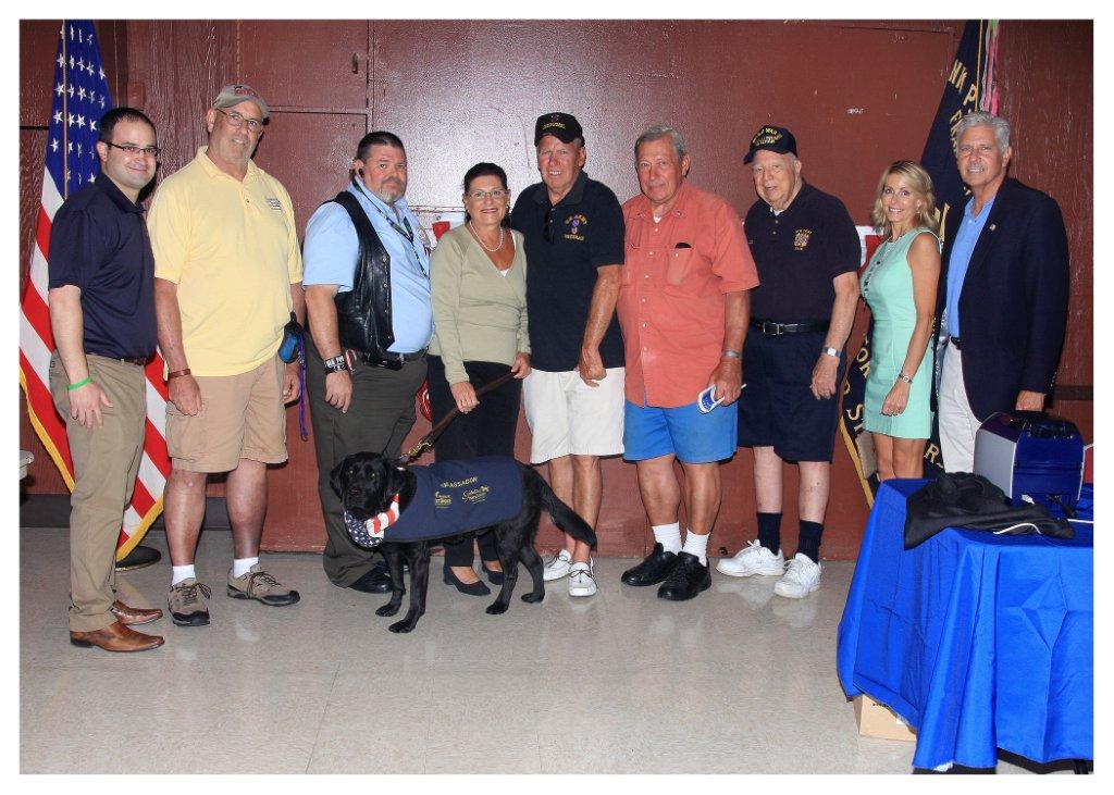 COUNTY CLERK ATTENDS VETERANS BBQ  HOSTED BY ASSEMBLYMAN ED RA